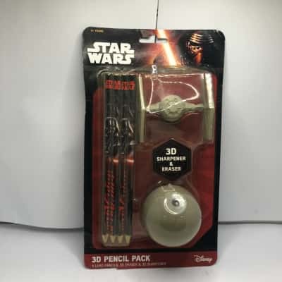 Star Wars 3D sharpener and eraser In Box