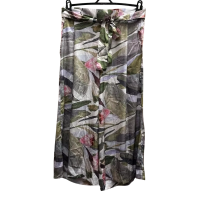 New With TAGS CAROLINA LIFESTYLE Size M/L Wide Leg Floral Print Culotte