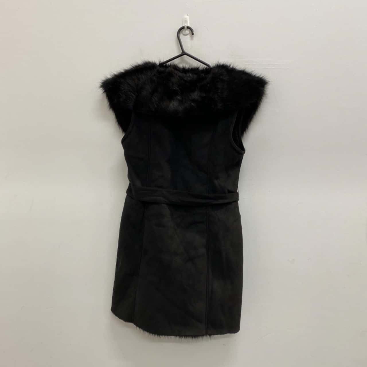 Forever New Womens Size 8 Black vest Jacket