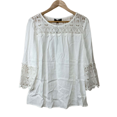 Brand New - Saba Top in Ivory - Size 10
