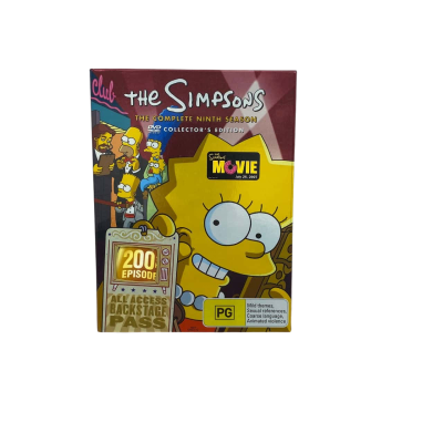 The Simpsons Complete Ninth Season Collectors Edition DVD 