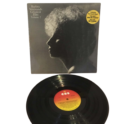 12” Vinyl Barbara Streisand Greatest Hits Vol 2
