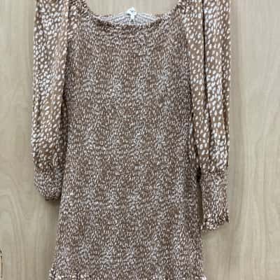 Seed Womens  (16) Size 14 Brown / Pattern 