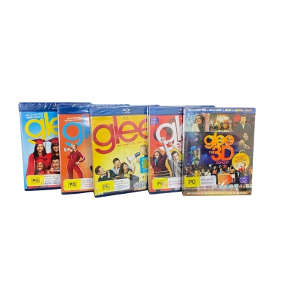 Glee (TV Series) x 5 Blu-Ray Bundle (Sealed)