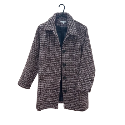 Black Pepper Womens  Size 12 Pink/Blue Coat 