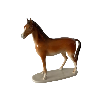 “Royal Dux” porcelain Horse figure approx 20cm