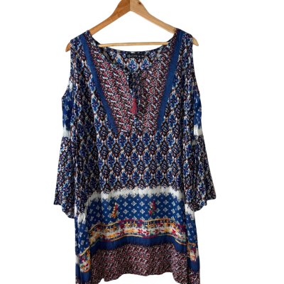 Ishka Womens Size XXL Floral Tunic Top BNWT