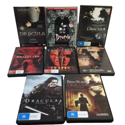 Dracula Set DVDs as pictured