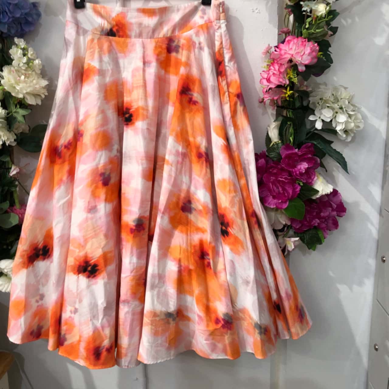 Morrison Size 4(1416) Multicoloured cotton skirt