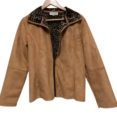 Sandra Steiner Womens  Size M Brown Jacket 