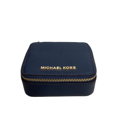 Michael Kors Womens Navy Blue Jewellery Box 