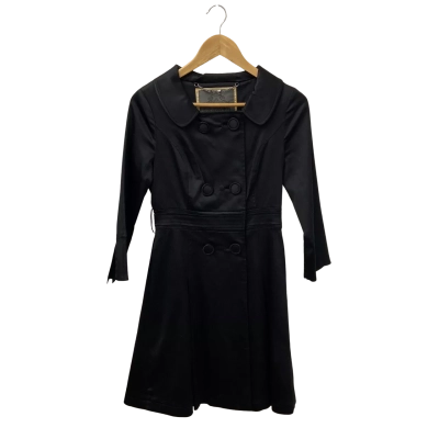Forever New Womens  Size 6 Winter Coat Black  