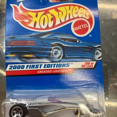 Hot Wheels 2000 first editions greased lighting 