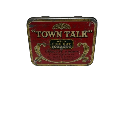 Town Talk tobacco tin