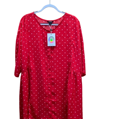  Womens  Size L Polka Dot / Red 