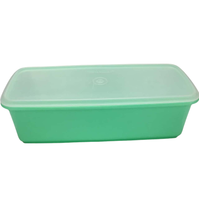 Vintage Tupperware Jadeite Green Large Vegetable Crisper With Insert