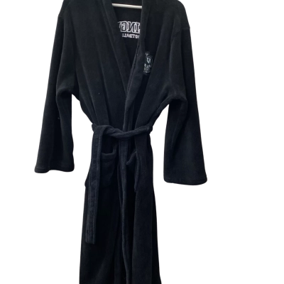 AFL Mens Black  Collingwood dressing gown. One size.