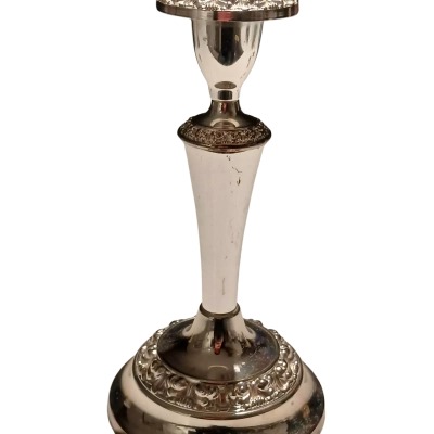IANTHE Silverplated Candle Stick Holder