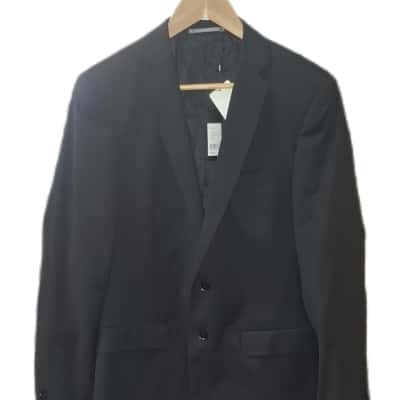 Saba Mens Suit Jacket  Size 40 Black  