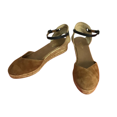 Jo Mercer Closed Toe Strap Wedges