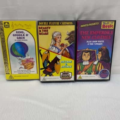 VHS Collection RETRO Collection SET of 3