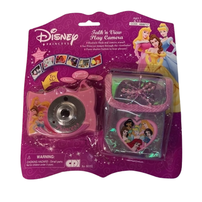 Vintage Disney princesses talk ‘n view play camera mint in box 