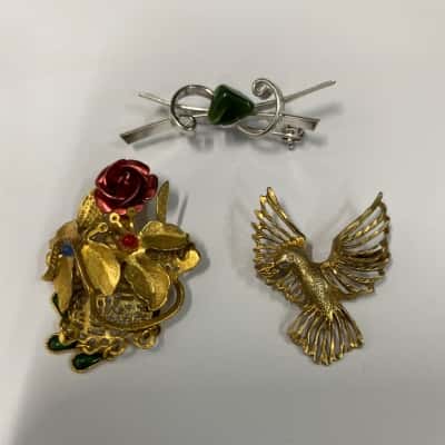  Womens Brooch X3