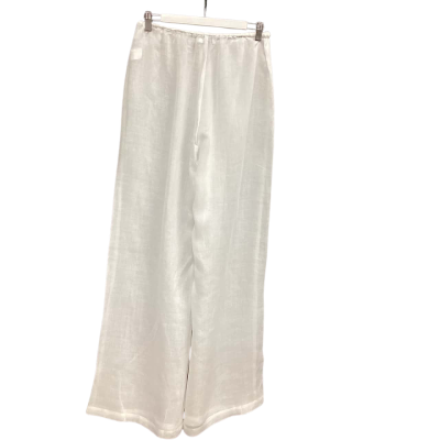 CW Womens  Size XL Casual Pants White -100% Ramie