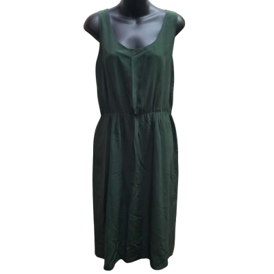 MORRISON 100% Silk Sleeveless Dress With Elasticised Waist Size 3