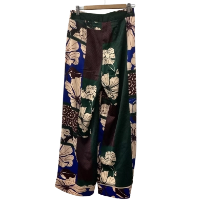 NEXT Womens  Size 8 Wide Leg Pants Multicoloured 