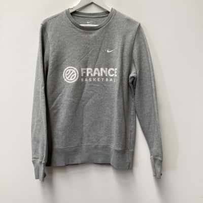 Nike Womens  Size M Jumper Grey / White 