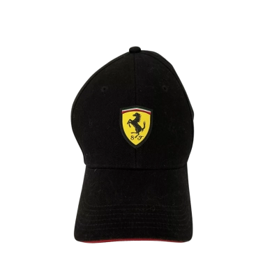 Puma Scuderia Ferrari Unisex  Baseball Cap Size 5 Adult Black
