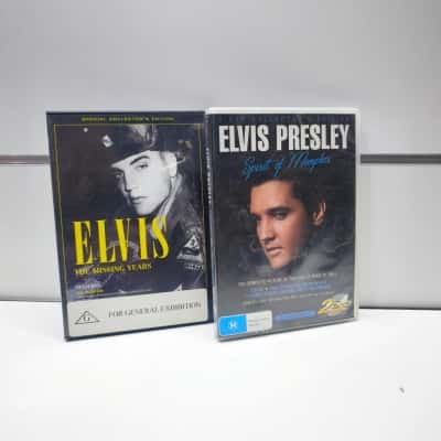 Elvis Presley DVD Bundle of 2 (The Missing Years and Spirit of Memphis)