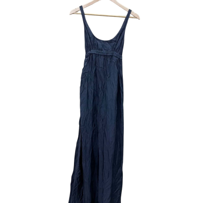Sass & Bide Womens Size 8 Charcoal Blue Maxi Dress 