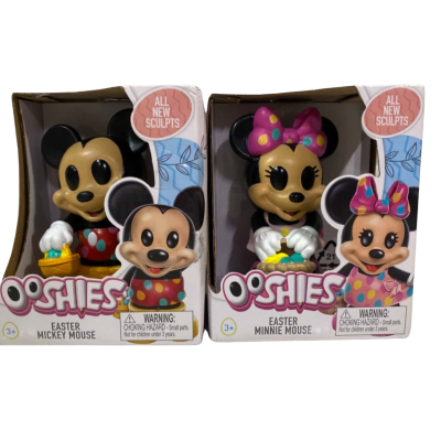 Minnie Mouse and Mickey Mouse Easter With Baskets Ooshies 