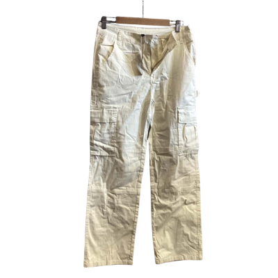 Gilipur  Unisex  Size L Cargo Pants Off White 