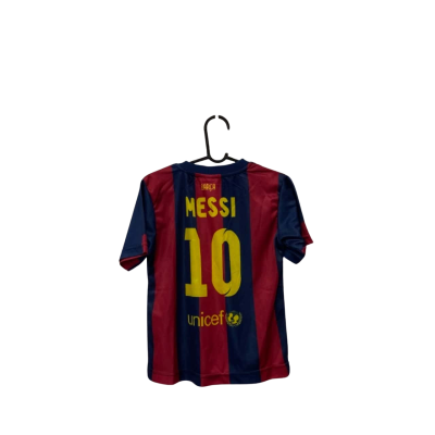 Messi FC Barcelona Kids  Size 3 Blue / Red / Striped top