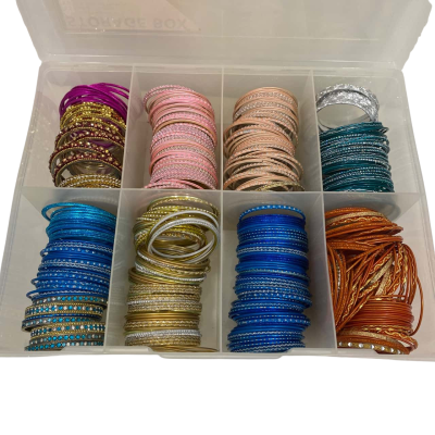 Unbranded Women's Indian Bangles 8 SETs Multicoloured 