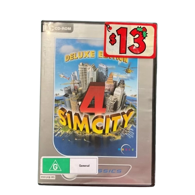 Vintage Sim City 4 PC Game