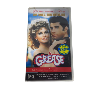 Grease 20th anniversary edition vhs