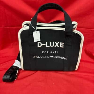 D-Luxe Chelsea Women's Mini Tote Bag Black 100% Cotton  