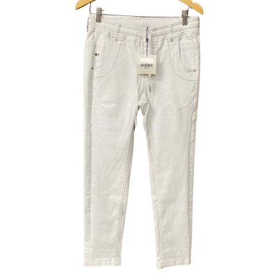 BNWT Lania The Label Womens Size 10 White Boyfriend Jeans  