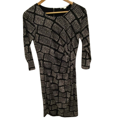 Trenery black polyester dress, Size XXS