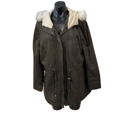 Katies Womens  Size 16 Parka Green 