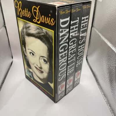 Bette Davis VHS Triple pack