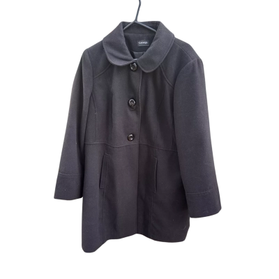 George Womens  Size 24 UK Black Coat 