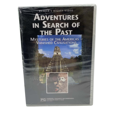 3 SEALED DVD Aventures in Search Of The Past - Readers Digest