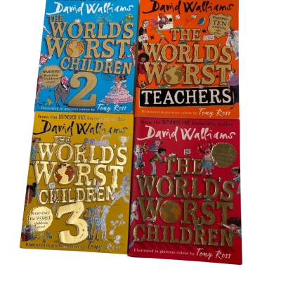 David Walliams Books x 4