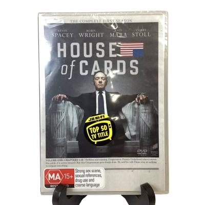 DVD : House of Cards - The Complete First Season (MA 15+)
