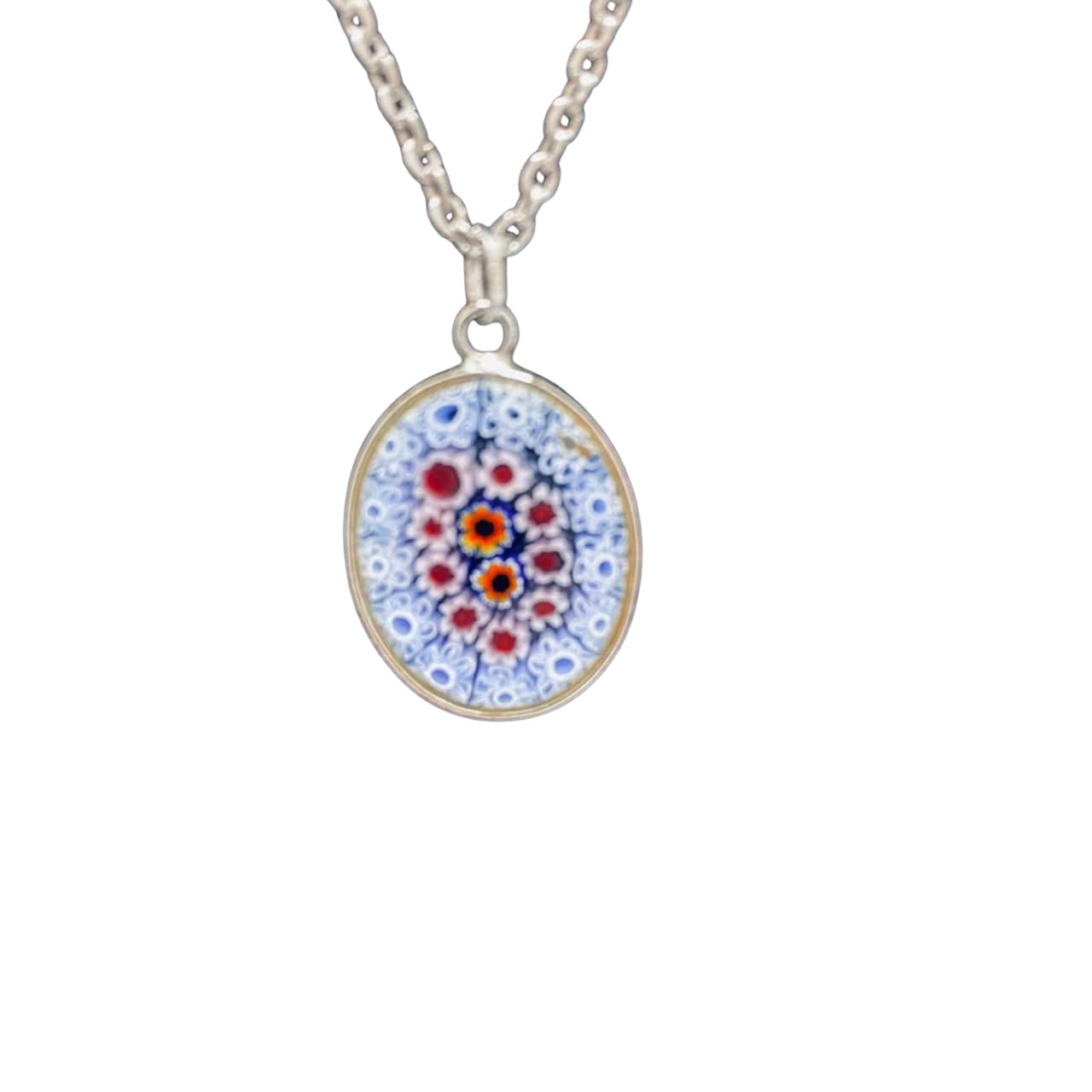 Womens Floral / Silver Pendant(s)